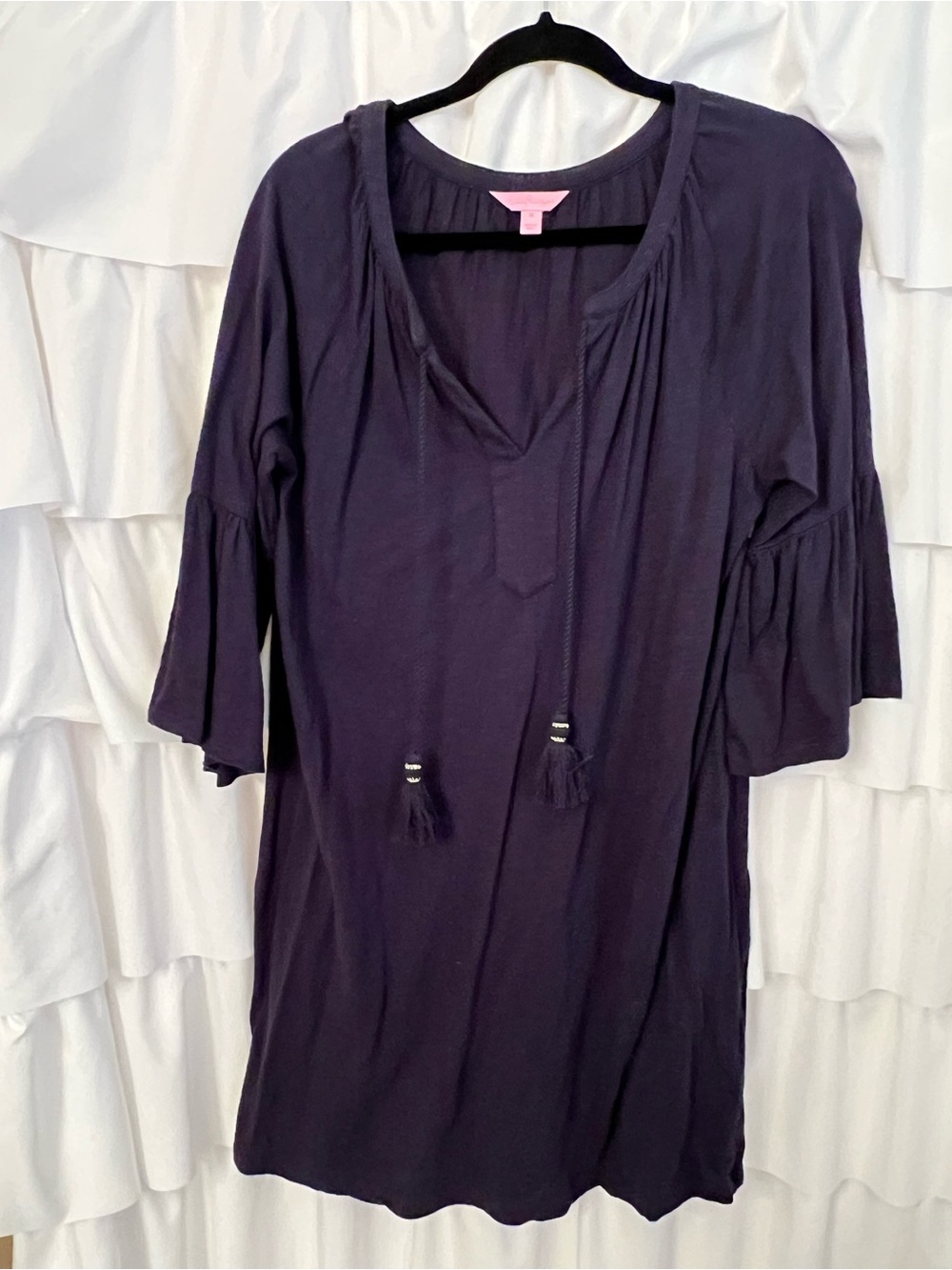 Navy Medium tassel Lilly Pulitzer dress